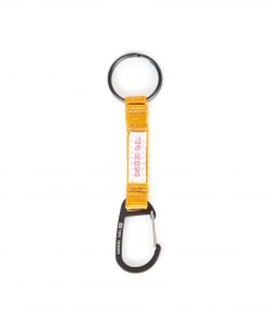 topo designs key clip mustard