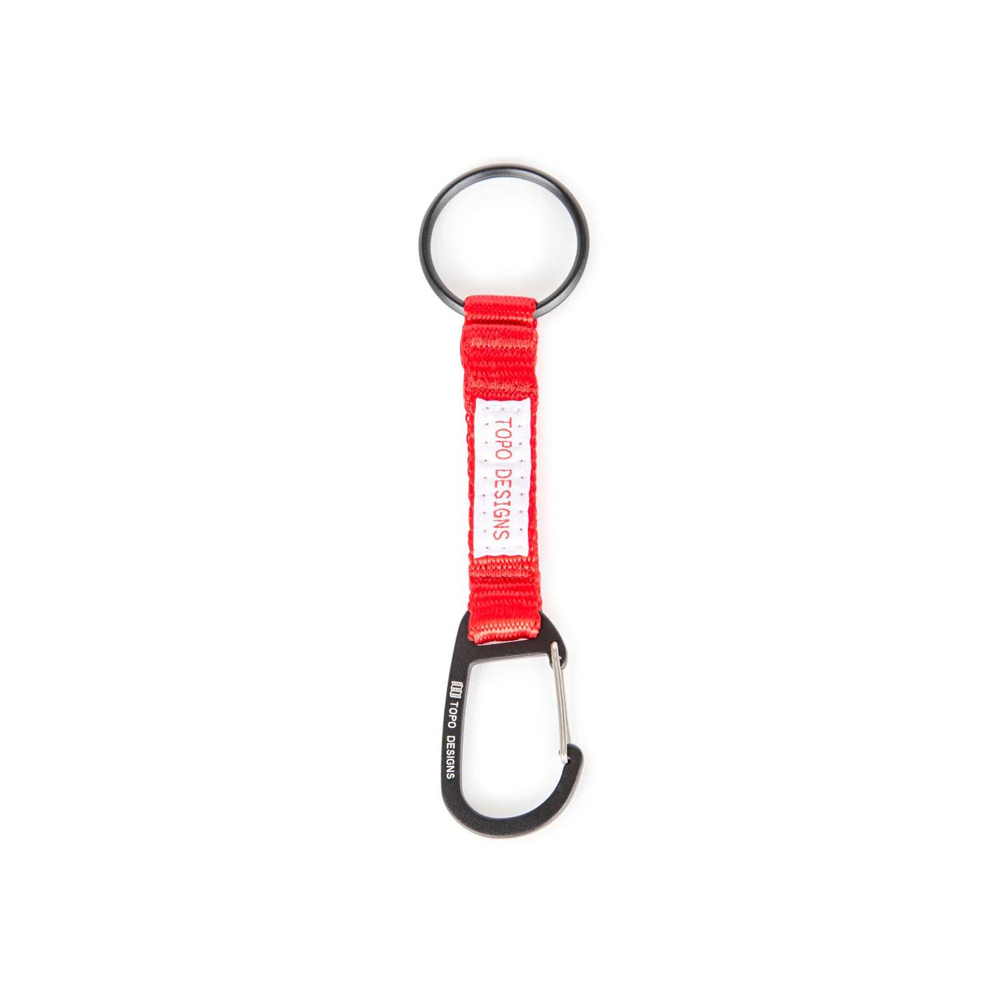 topo designs key clip red