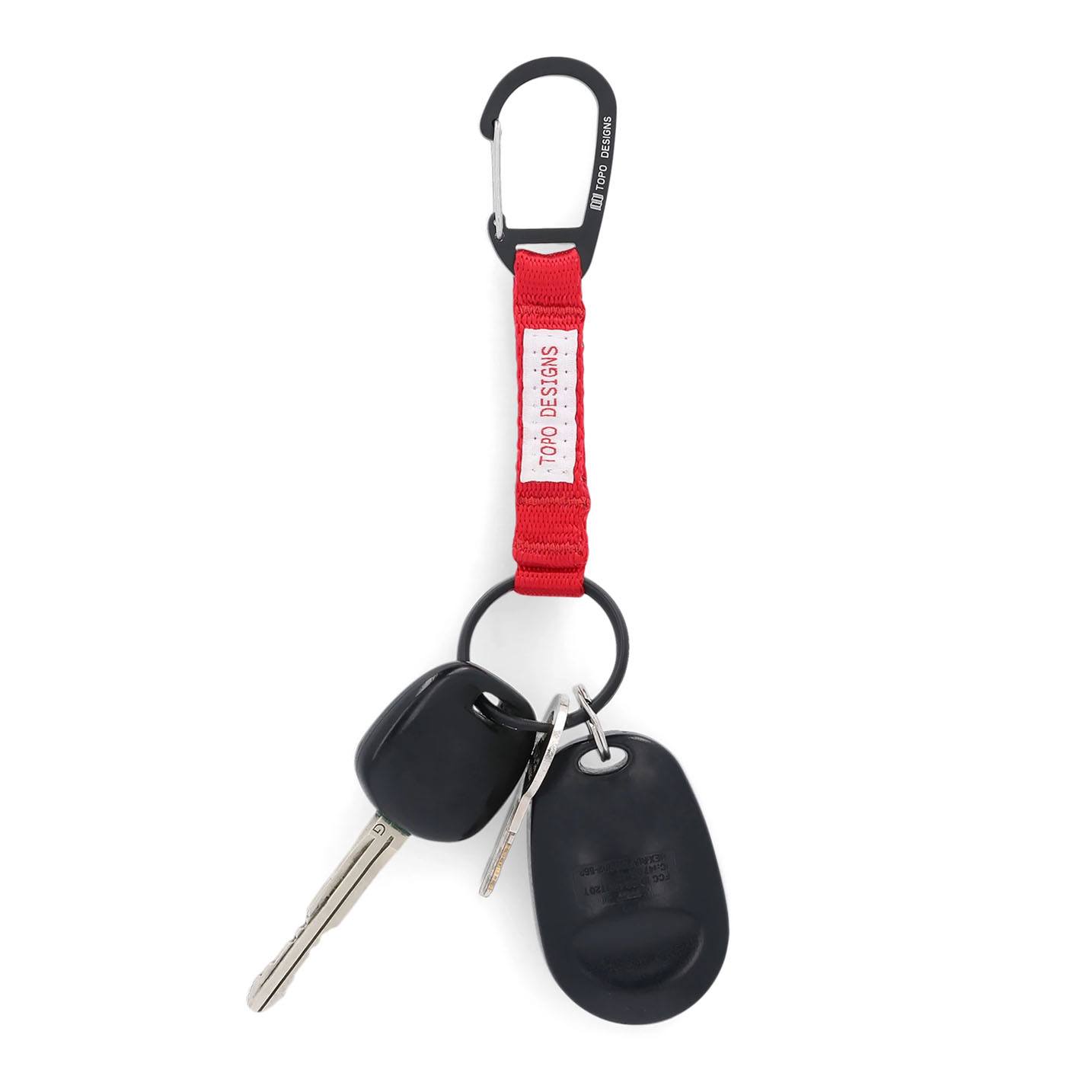 topo designs key clip red